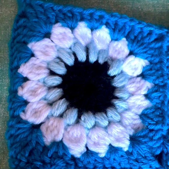 BRAND NEW evil eye granny square bag - Picture 2 of 2